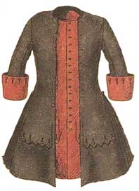 Кафтан солдата Лейб-гвардии Преображенского полка