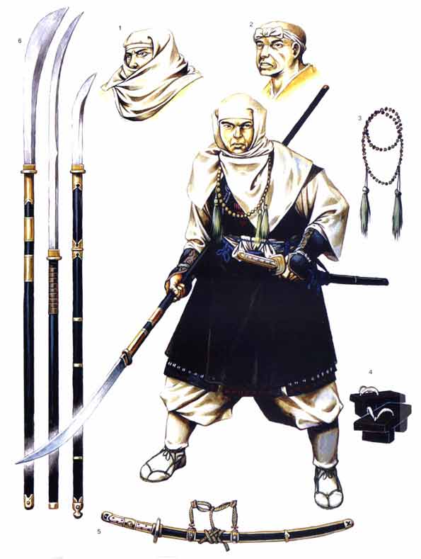 Воинствующий монах (сохей) с