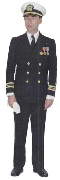 униформа флота США в Карибский кризис 1962 года