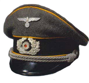 фуражка кавалерийского офицера вермахта