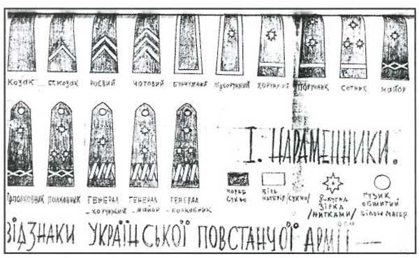 униформа Украинской Повстанческой армии (УПА)